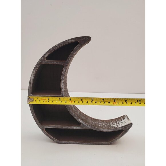 Moon shelf Crescent Moon table Shelf Wood table shelf - Vintage Witchy Wooden - Picture 6 of 10